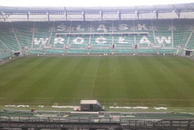 Hydropiaskowanie stadion wrocław